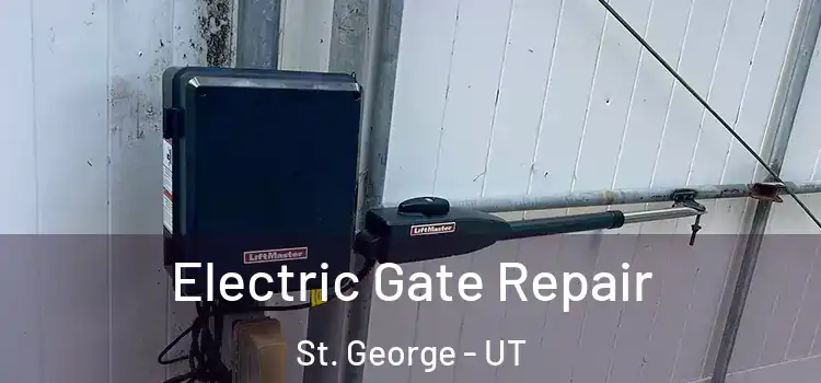  Electric Gate Repair St. George - UT