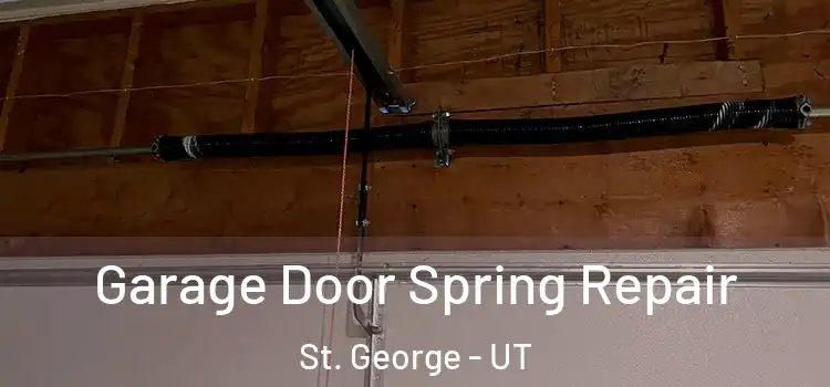  Garage Door Spring Repair St. George - UT